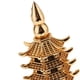thumbnail image 4 of Estatua de torre de 9 niveles, adorno de templo oriental zen asiático, figuras doradas XL Gold-XL 13 Tier, 4 of 8