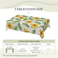 thumbnail image 6 of XMXY Table Cloth Rectangle Table, Decoration Decor Pattern Dining Table Cover Waterproof Washable Outdoor Tablecloth, 54 X 72 Inch, 6 of 8