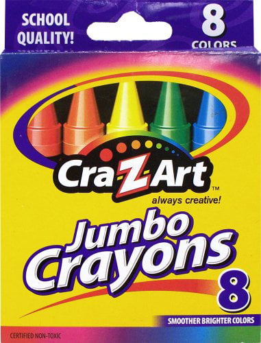 Cra-Z-Art Jumbo Crayons 8 Count | Walmart Canada