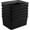 Black, variant on White Plastic Woven Storage Baskets, 12-Pack Weave Basket Organizer for Kitchen Office Bathroom