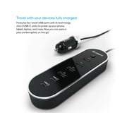 Atomi 40w Multi-port Car Charger; 2 USB-C , 4 USB ports AT1639 NEW