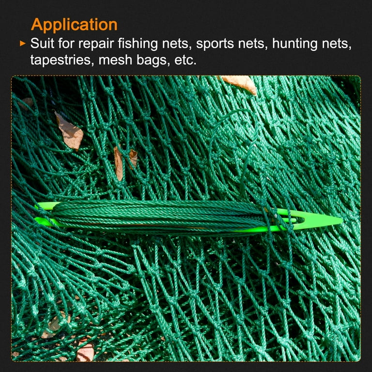 Netting Needle shuttles 9#, 5 Pack Plastic Fishing Net Repair Tool, Green