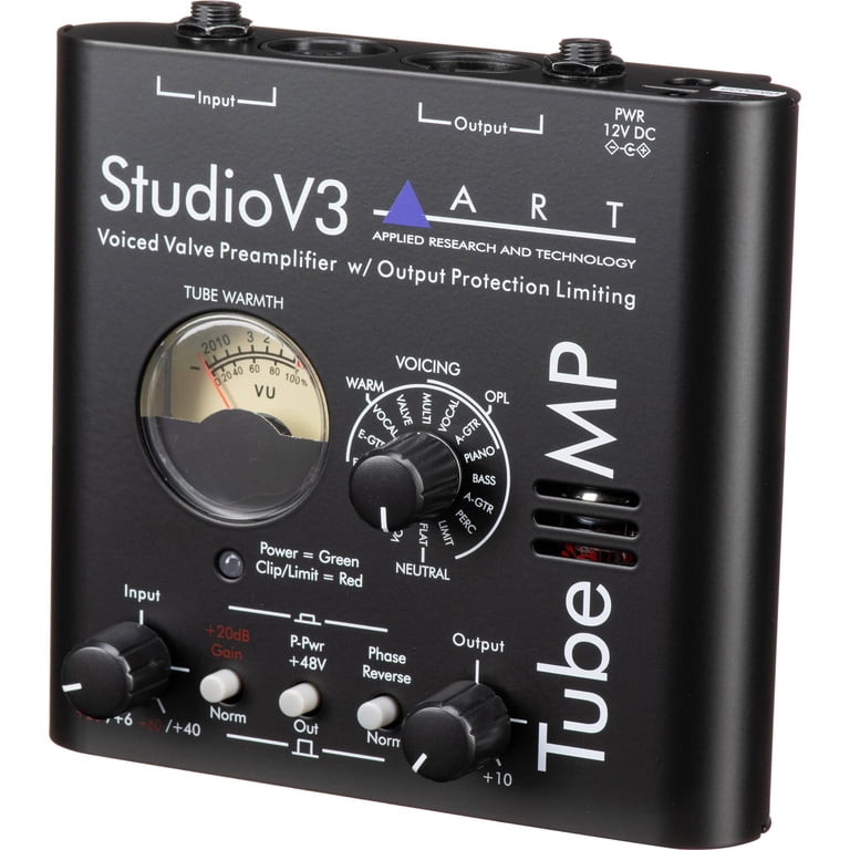 ART Tube MP Studio V3 プリアンプ ART Tube MP Studio V3 Microphone Preamp - Walmart.com