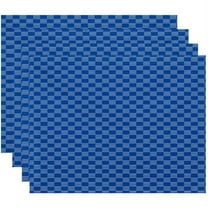 Simply Daisy 18" x 14" Read Between the Lines Geometric Print Placemats, Set of 4