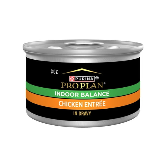 Purina Pro Plan Indoor Balance Chicken Cat Food Wet Entree In Gravy
