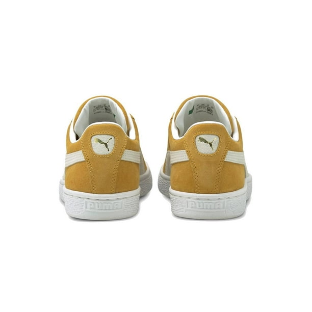 Puma classic shoes yellow best sale