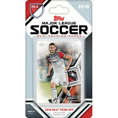 DC United 2018 Topps MLS Soccer Factory Sealed 9 Card Team Set with Steve Birnbaum, Luciano Acosta and Patrick Mullins