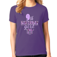 thumbnail image 2 of 9th Birthday Shirt Girls Birthday Outfit 9 Year Old Girl 9th Birthday Gifts Cute Birthday Girl Shirt, 2 of 6