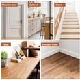 thumbnail image 3 of DEWEL Wood Filler 4 Colors,Wood Repair Filler Kit, 45ML Furniture Touch Up Fillers with 2 Brushes and 1 Scraper for Scratches, Cratches, Stains on Hardwood Floor, Laminate, Door, Cabinet, Table, 3 of 8