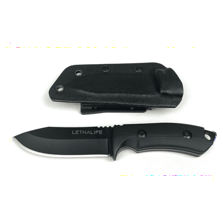 LETHALIFE Tactical Full Tang Hunting Knife, Fixed Blade