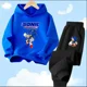 thumbnail image 3 of Conjunto de sudadera con capucha Sonic 2024, ropa de bebé para primavera, prendas de vestir exteriores, tops, sudadera para niño, ropa para niña, ropa para madre e hijo, 3 of 5