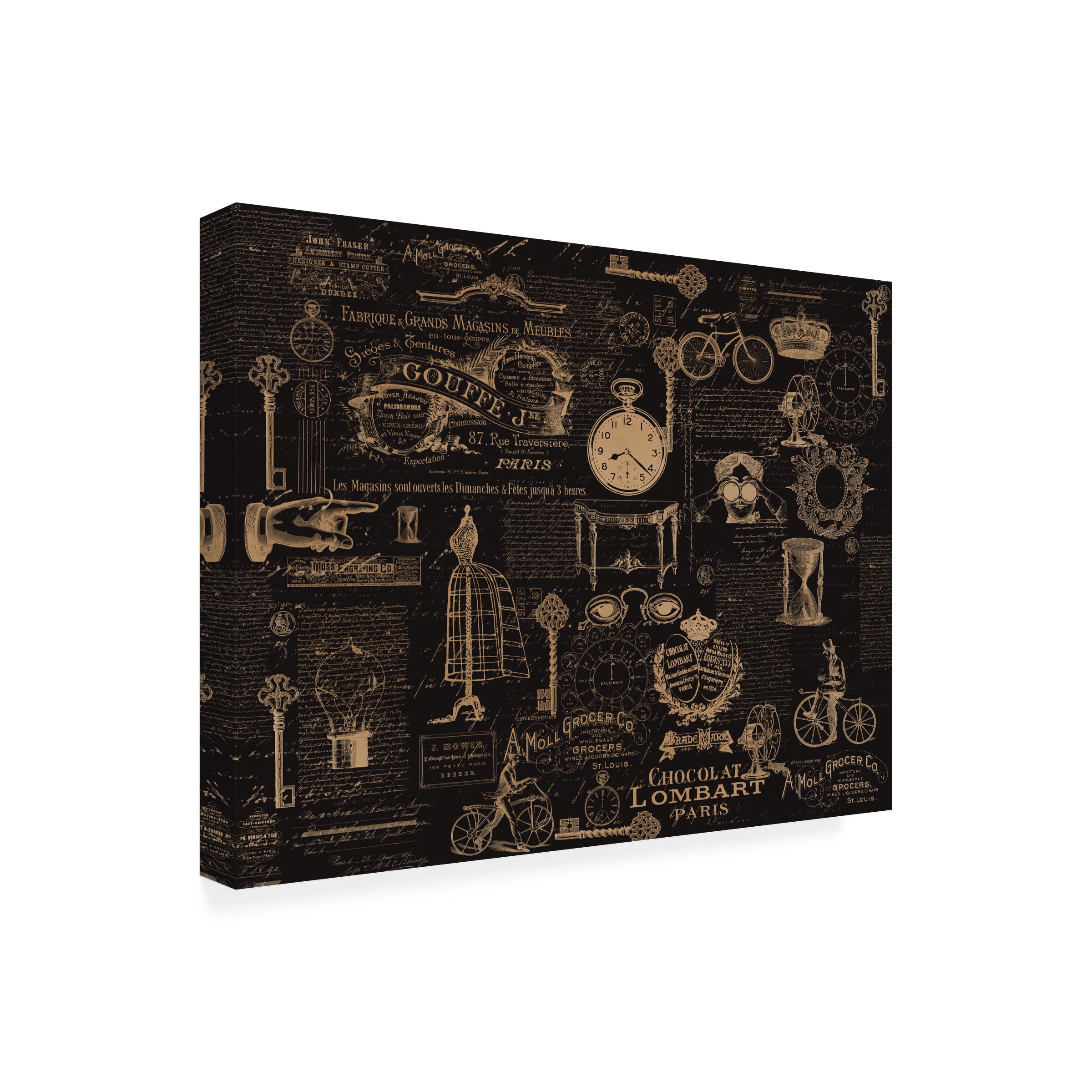 Trademark Fine Art 'Vintage Steampunked' Canvas Art by Marcee Duggar