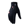 thumbnail image 5 of Guantes de esquí con cremallera y forro polar para pantalla táctil, para otoño e invierno, cálidos, con forro polar, resistentes al frío, impermeables, para exteriores, para hombres y mujeres, 5 of 5