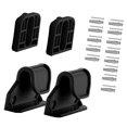 thumbnail image 2 of Lipstore Baby Gate Replacement Easy to Install Mounting Kit Pet Dog Bracket Accessory Black, 2 of 8