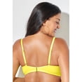 thumbnail image 2 of Swimsuits for All Women's Mentor Tie Front Bikini Top, 2 of 4