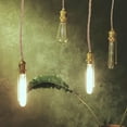 thumbnail image 4 of Luxshiny Twisted Lamp Cord Khaki Hemp Rope Copper Core Retro Style Decorative Wire for Home Pendant Lights, 4 of 6