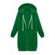 thumbnail image 2 of Pntutb Sudadera con Capucha Larga para Mujer, Suéter Otoño Invierno para Mujer Longitud Media Talla Grande Sudadera Suelta con Cremallera Liquidación Pntutb Pntutb-2548, 2 of 9