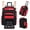 Red, variant on Sturdum Rolling Baseball Bag with Wheels, 70L Large Capacity Baseball & Softball Backpack with Hidden Shoulder Straps, Shoe Compartment, Fence Hooks & Multiple Pockets for Players and Coaches