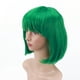 thumbnail image 5 of Mujer pelo verde peluca de cosplay peluca corta recta de fibra sintética con flequillo aseado, 5 of 7