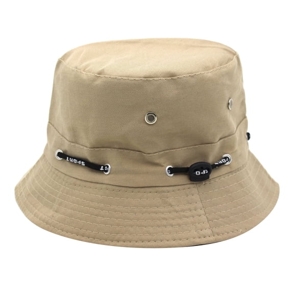 Fgnfyis Men‘S & Women‘S Summer Fashion Casual Sun Shade Fisherman Hat, Basin Hat for Going Out - Hats for Women Khaki