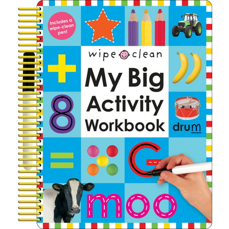 Wipe Clean: My Big Activity Workbook (The Best Way To Clean Your System)