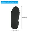 thumbnail image 2 of Uxcell Shoe Covers, 10 Pairs Reusable Shoe Protector Covers for Indoors, Black, 2 of 6
