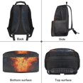 thumbnail image 6 of Yuyamidu Fire Horse Kids Backpacks Elementary School Bookbag Large Capacity Bookbags for Kids Student School Bag Teen Shoulder Bag for Boys, 6 of 7