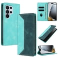 thumbnail image 1 of Phone Case for Samsung Galaxy S26 Ultra FOXDOCK Premium Leather,Creative Dual-Color Cover with Card Slot,Shockproof, 1 of 7