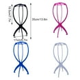 thumbnail image 4 of Baohd Collapsible Wig Head Stand Convenient Hat Display For Women Easy To Wig Stand red 1Set, 4 of 6