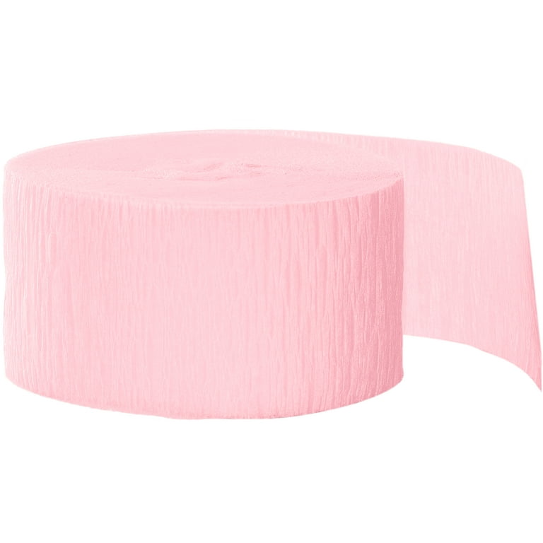 12 Pack: 81ft. Pink Crepe Streamer by Celebrate It™