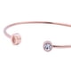 thumbnail image 3 of Pulsera Mujer Inicial Letra LuckyLy, Acero Inoxidable y Zirconia Cúbica, Modelo Sonia rosa UNITALLA, 3 of 8