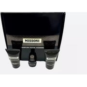 3pc Set Missoni Parfum Pour Homme EDP Mini Aftershave Balm Shower GEL