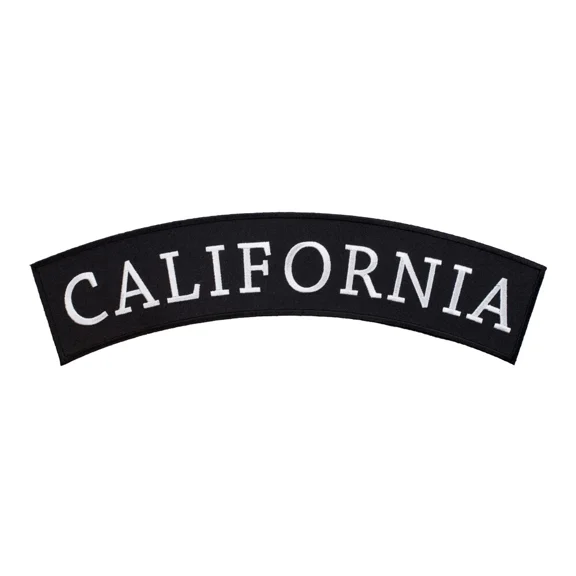 California State Top Rocker Patch, Small Size