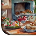 thumbnail image 4 of Carolines Treasures DAC3762DDM 21 x 14 in. Unisex Cavalier Spaniel Christmas Cookies Dish Drying Mat, 4 of 5