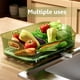 thumbnail image 3 of Escurridor de platos, escurridor de platos para encimera de cocina, escurridor de platos pequeño con escurridor y soporte para utensilios, escurridor de platos compacto fácil de usar, 3 of 7