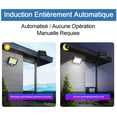 thumbnail image 2 of Luz solar para exteriores con sensor de movimiento infrarrojo, Proyector LED para exteriores con sensor, Iluminación de seguridad, Impermeable, para jardín, Almacén, Entrada Kuyhfg Bienvenido a Kuyhfg, 2 of 5