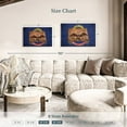 thumbnail image 4 of Elephant Stock State Map Over North Dakota Flag Wall Art - Horizontal Canvas Wall Art - Living Room Wall Decor - Flags Canvas - Blue And Brown Decor - 36" x 24", 4 of 8