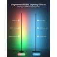 thumbnail image 2 of Lámpara de pie Govee RGBIC LED Corner Works con Alexa Black, 2 of 8