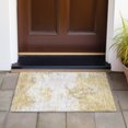 thumbnail image 6 of Addison Rugs Chantille Indoor/Outdoor Transitional Modern Gold Washable Rectangle Rug, 1'8" x 2'6", 6 of 6