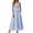 Sky Blue #24, variant on KDDYLITQ 2 Piece Sets for Women Summer Plaid Sleeveless Ruffle Hem Tops Flowy Skirts Matching Casual Outfits with Pockets Pink M