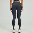 thumbnail image 6 of POROPL Leggings for Women,Mesh Pockets High Waisted Hip Lifting Stripe Threaded Active Yoga Pants, 6 of 7