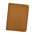 thumbnail image 4 of GUOOL Housse de Menu de Restaurant 4 Pages Format A4 Housse de Menu pour Café Mariage Restaurant Brun, 4 of 9