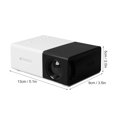 thumbnail image 4 of Proyector para niños Ormromra 1080P HD Ajustable LED Portátil Cine en Casa Negro Blanco, 4 of 8