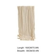 thumbnail image 3 of Steadline Elegant Pleated Gauze Table Runner For Wedding Decor - Rustic Party Tablecloth Dining Room Decoration Romantic Banquet Centerpiece Lightweight Material 90x180cm, 3 of 7