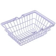 thumbnail image 1 of SEWACC Compact Shopping Basket Storage Metal Lavender 1Set for Travel Organization, 1 of 8