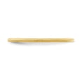 thumbnail image 2 of Diamond2Deal 14k Or Jaune 1.2mm Milgrain Bracelet Empilable pour Femmes Taille 7.5, 2 of 3