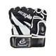 thumbnail image 1 of Guantes mma medio palma abierta artes marciales guante de lucha equipo de protección hombres Blanco negro Zulema  Guantes de boxeo, 1 of 8