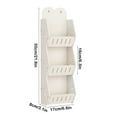 thumbnail image 3 of InsCrazy Floating Shelf Three Layer Wall Mounted Bathroom Storage Rack Is for Bathroom, 3 of 6