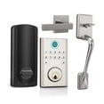 thumbnail image 1 of Door Lock, Smart Keyless Entry Door lock Pull Handle Set Knob Digital Fingerprint Locks For Security Home Office Hotel Furniture ,Easy to Install, 1 of 8