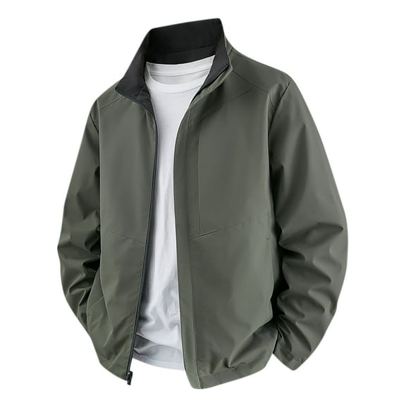 Under $10 Men's Windproof Waterproof Soft Jacket Outdoor Camping Hiking Jacket